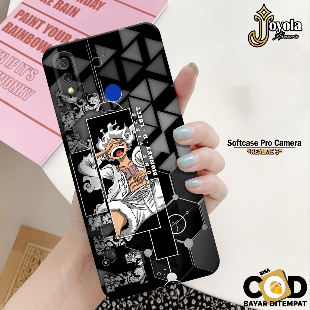JOYOLA Case REALME 3 - Fashion Case Anime - Softcase REALME 3 - Pro Camera - Casing REALME 3 - Kesin