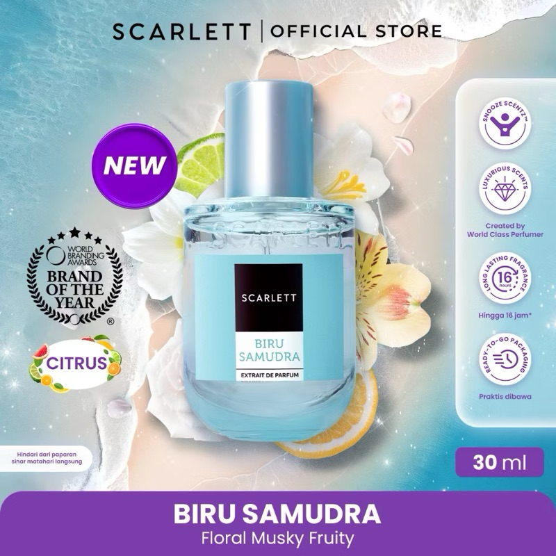 SCARLETT EDP BIRU SAMUDRA