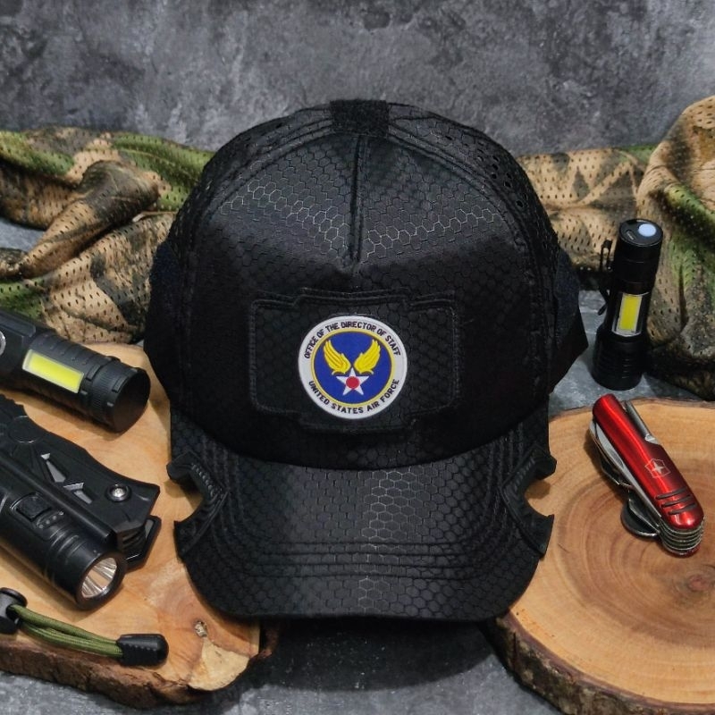 Topi US AIR FORCE Coak Tactical BLACK OPS Cutting Laser