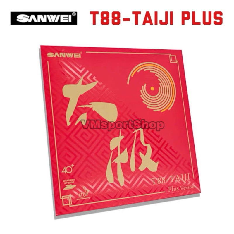 Sanwei T88 Taiji Plus Version - Karet Bet Pingpong T 88