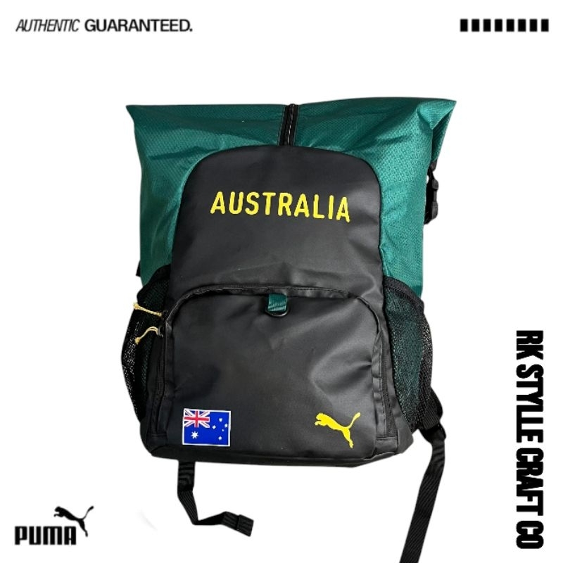 Tas Ransel || Tas pria || Tas Unisex || Puma x Team Australia 🇦🇺 Rucksack Backpack 37L 100%Original