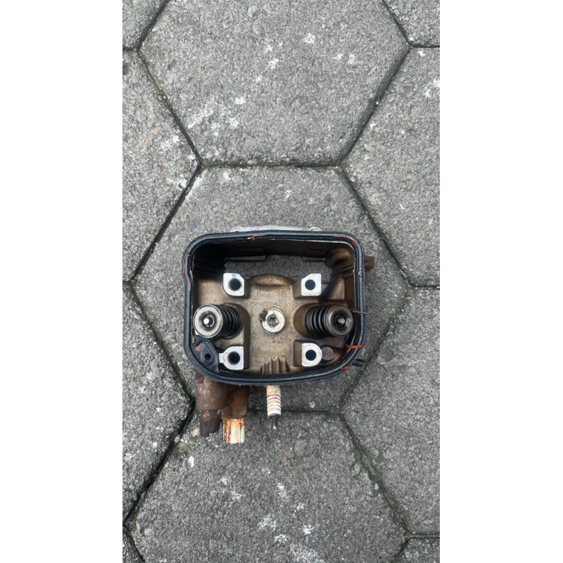 CYLINDER HEAD KOP PALA BUSI HONDA VARIO 110 KARBU KVB VARIO 110 TEKNO KARBU KVB BLOK CYLIDER VARIO 1