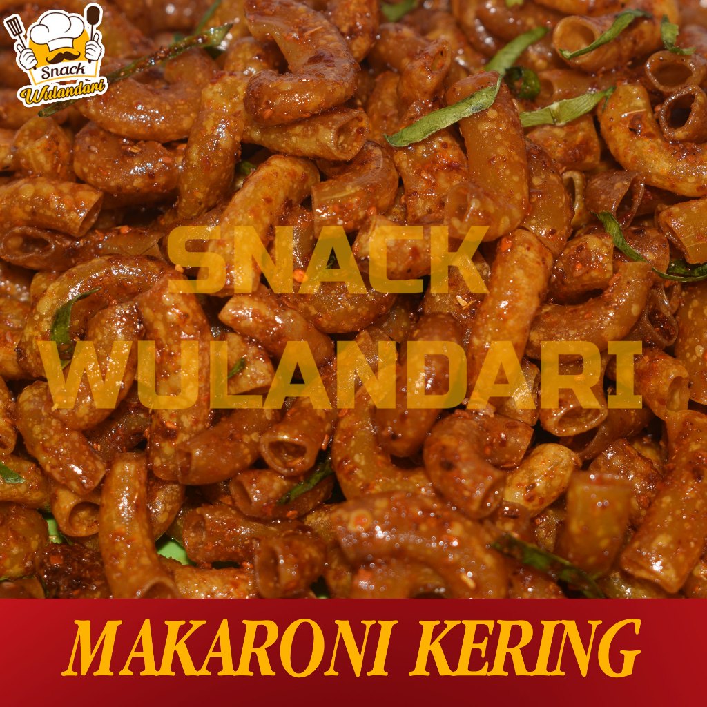 

Makaroni Kering Gurih Pedas Daun Jeruk Oleh oleh khas Tasikmalaya