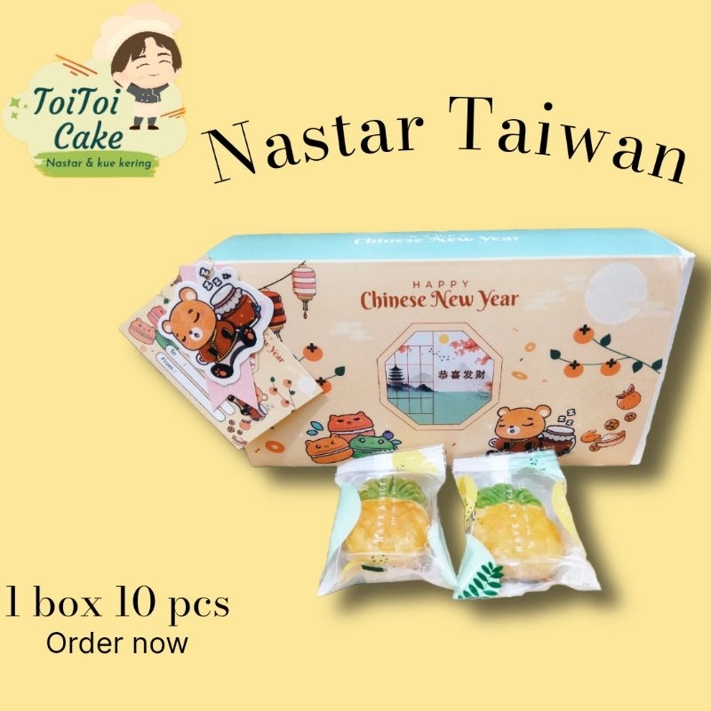 

Nastar Taiwan 1 box isi 10 pcs