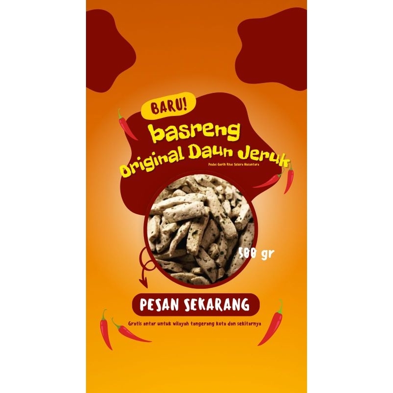 

BASRENG ORIGINAL DAUN JERUK 500gr