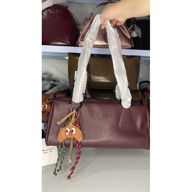 Royal Cuir Toblerone Mini Tas Import Premium