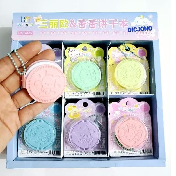 

Memo Mini Biscuit Sanrio / Notes Gantungan Kue Sanrio