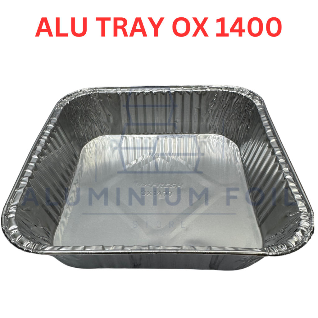 Aluminium Foil Cup Ox 1400 Ukuran Besar 20x20 Cocok Untuk Tempat Klappertart