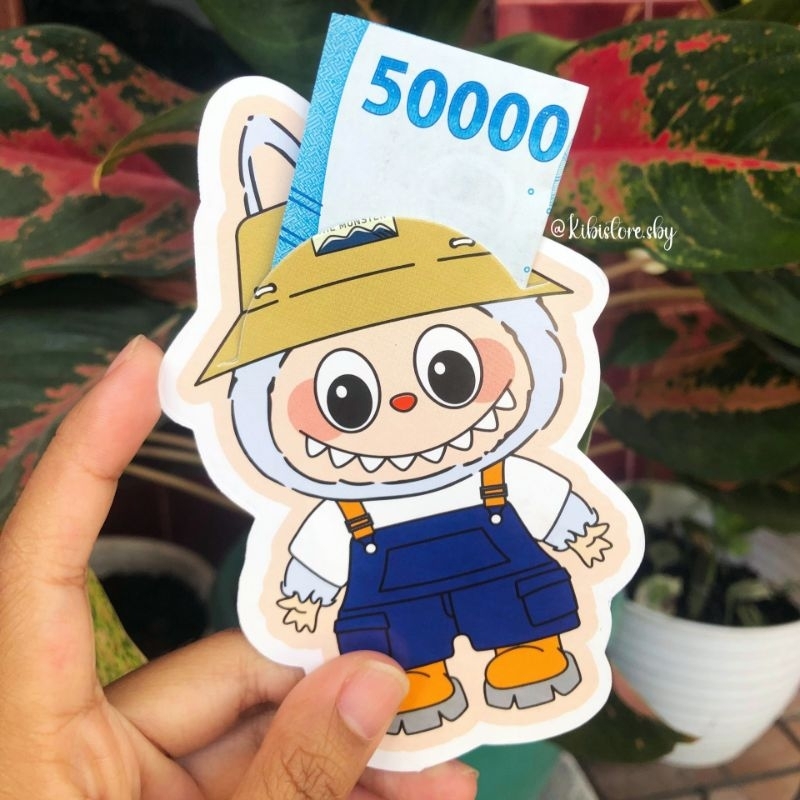 

KIBISTORE.SBY | 1pcs | Amplop Karakter 3D Labubu | Amplop Lebaran Murah 2025