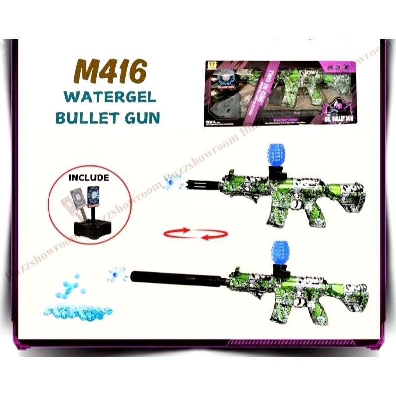 Water Gell WGB Automatic Electric SCAR M416 - Mainan Anak