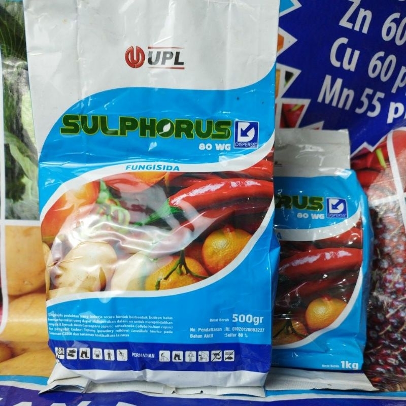 FUNGISIDA SULPHORUS 80 WG