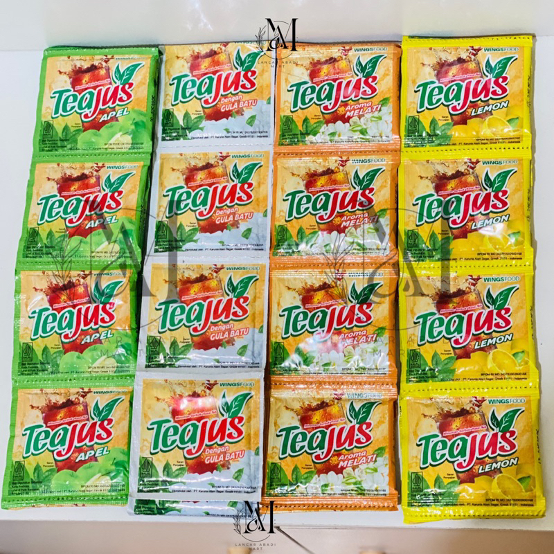 

TEA JUS SACHET TEA JUS GULA BATU TEA JUS LEMON TEA JUS APEL TEA JUS MELATI TEA JUS SACHET MURAH GROSIR TEA JUS RENCENG