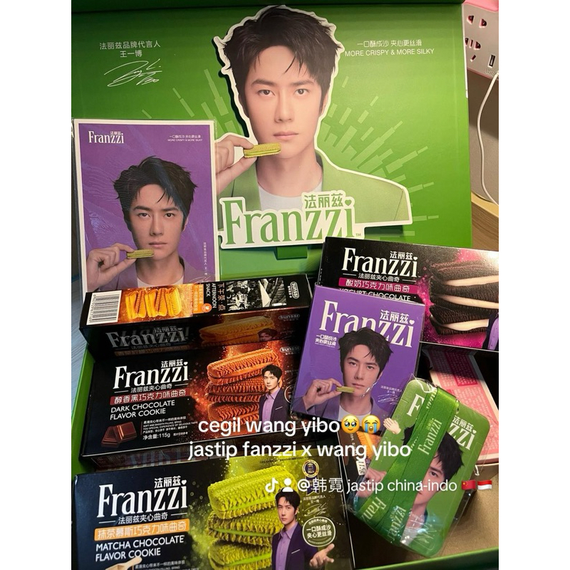 

FRANZZI x Wang Yibo pre order asli china