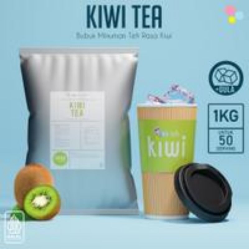 

Bubuk Minuman Teh Rasa Buah Kiwi Tea Instan Powder 1 Kg