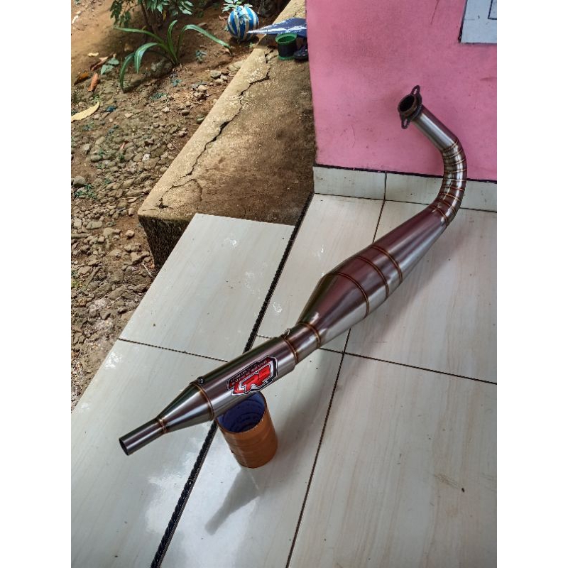 kenalpot RX king kolong telo stenlis