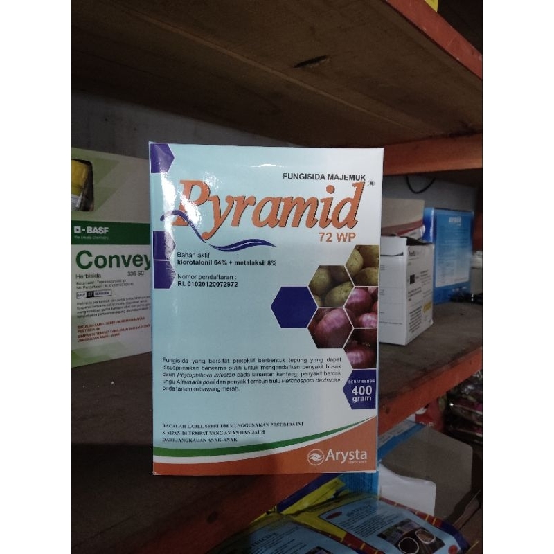 PYRAMID 72 WP 400 GR FUNGISIDA MAJEMUK KENDALIKAN JAMUR