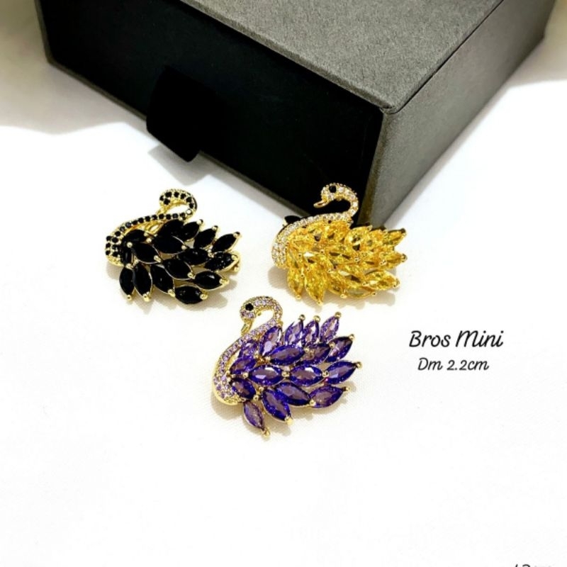 Bros import Brooch Premium Quality untuk hiasan baju di dada kualitas Import Peniti Baju Import swar