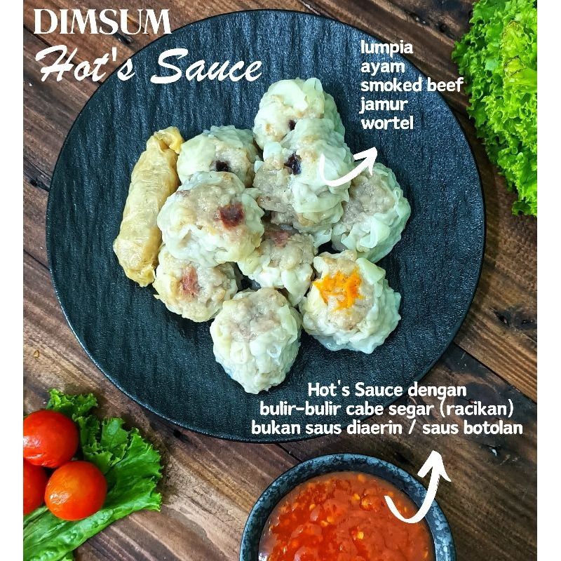 

dimsum isi 10 pcs premium hot sauce