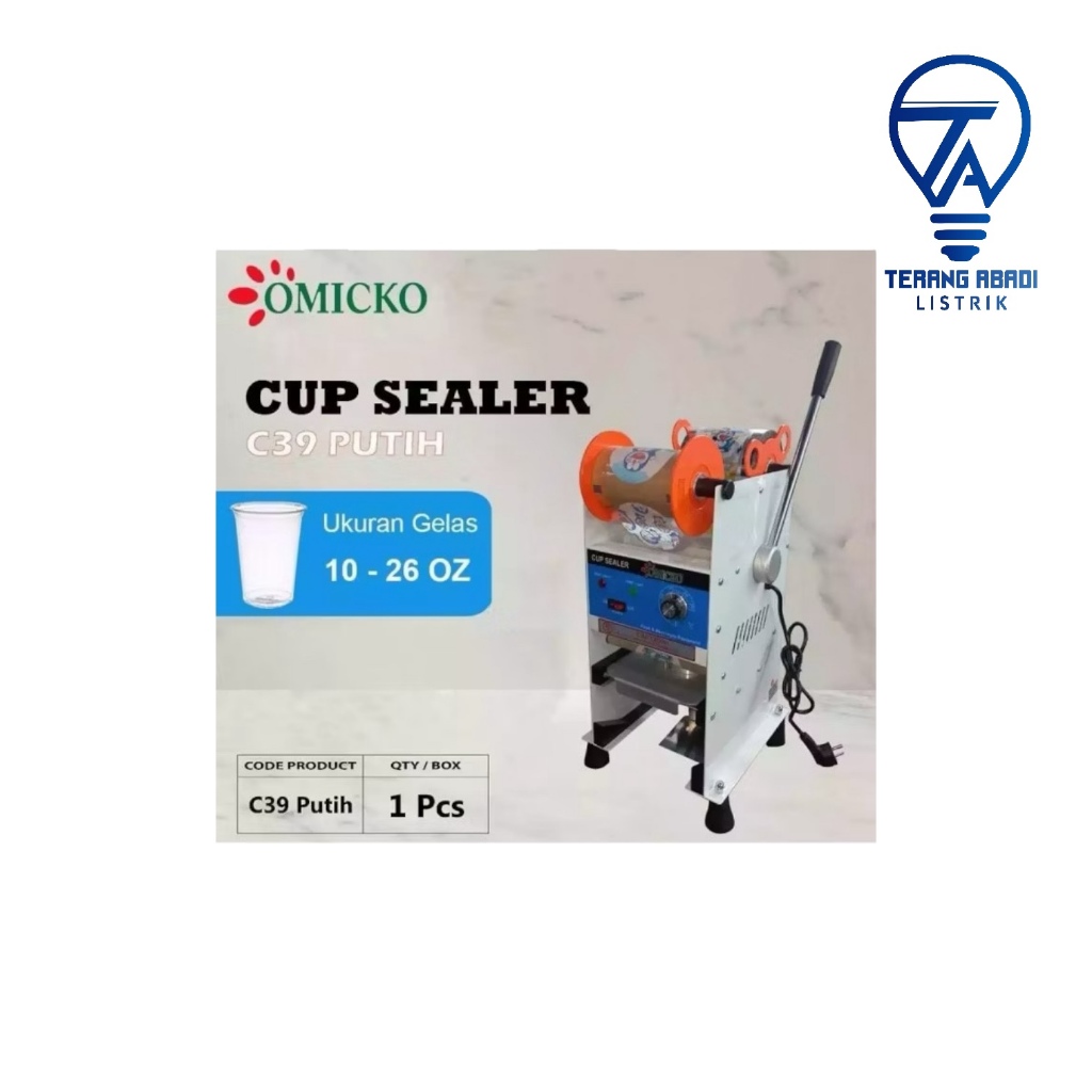 CUP SEALER PUTIH C -39 OMICKO