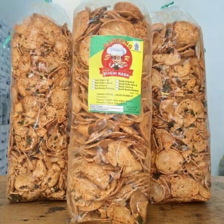 

(1 BALL isi 2KG) BASRENG BULAT CIKRUH SR