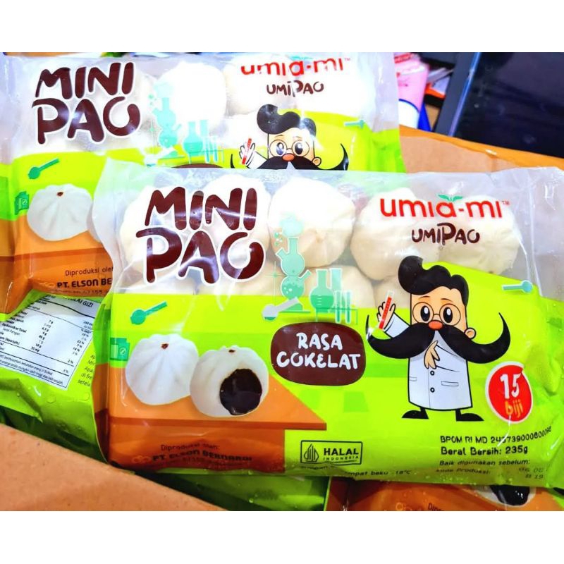 

MINIPAO UMIA-MI COKLAT ISI 15 PCS [ DPT 3 BKS ]