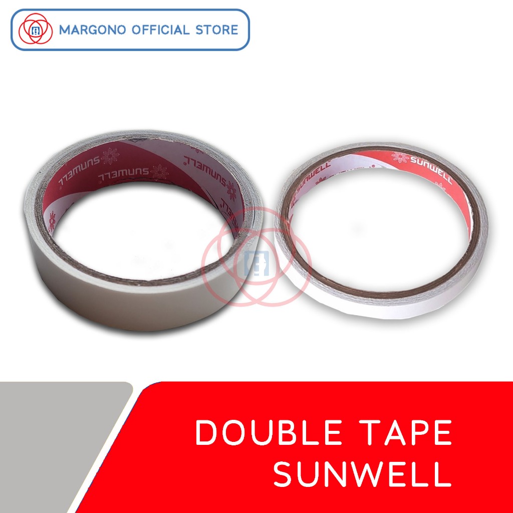 

Sunwell Double Tape / Isolasi Bolak Balik 1/2 inch