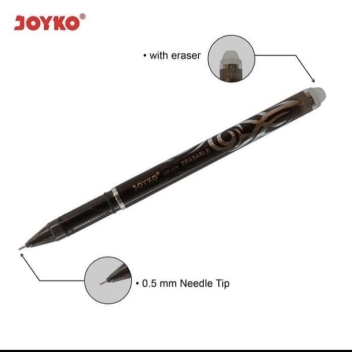 

pulpen bisa dihapus satuan (1pcs) / pena bisa dihapus / pulpen joyko GP-279 original