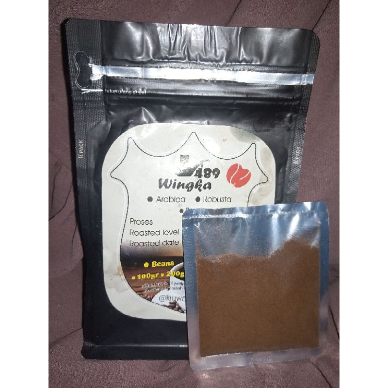 

kopi wingka 489 black 100gram