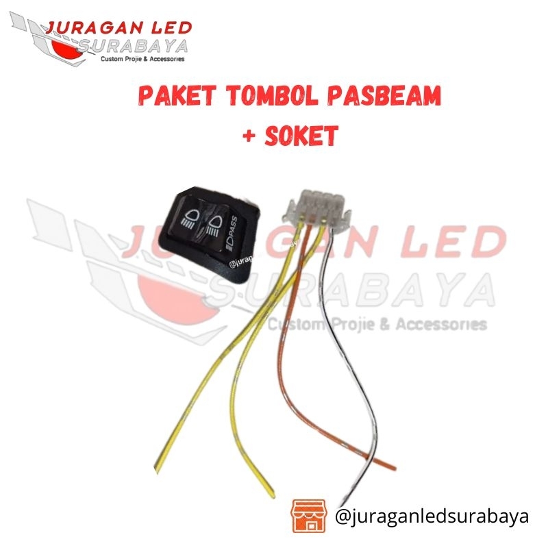 PAKET TOMBOL PASS BEAM + SOCKET