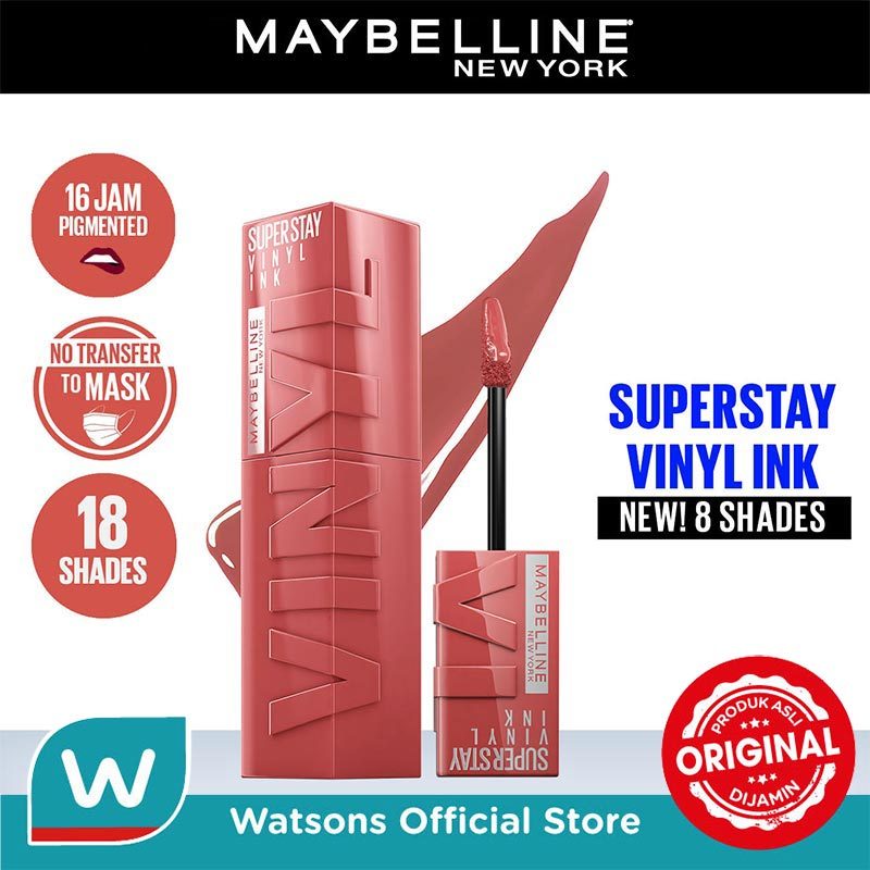 Maybelline Superstay Vinyl Ink Tint Lip 62 Irresistible