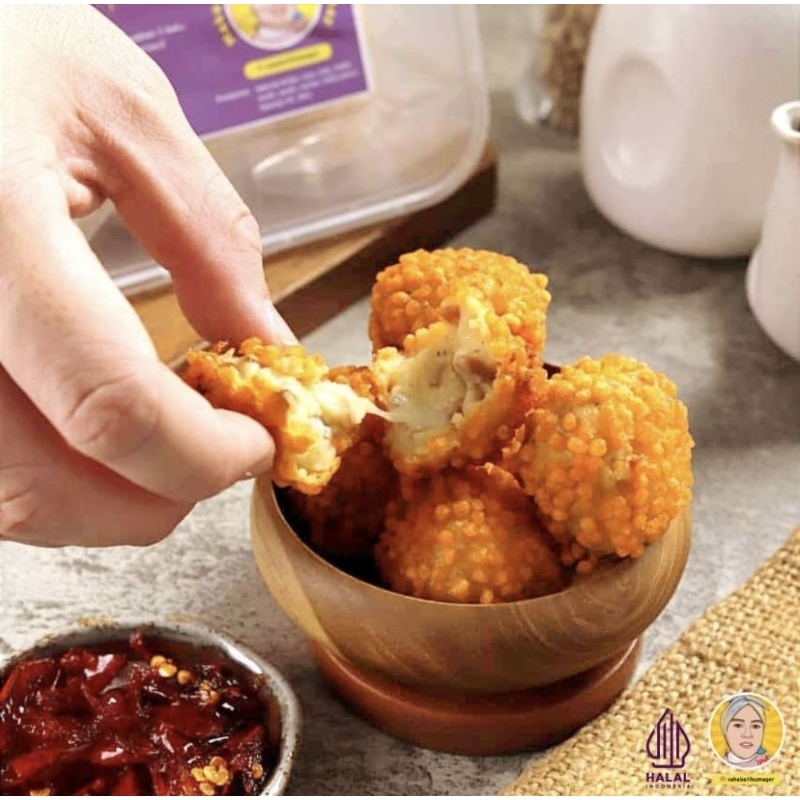 

brulee bomb smoked beef mushroom (isi 10 pcs)