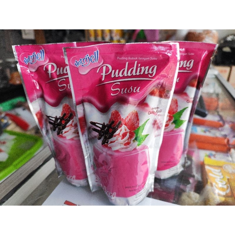 

PUDDING SUSU NUTRIJELL RASA STRAWBERRY 145GR