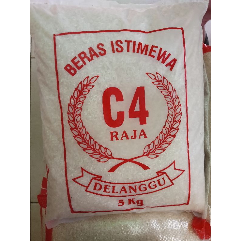 

Beras Pulen Istimewa C4 Raja asli Delanggu