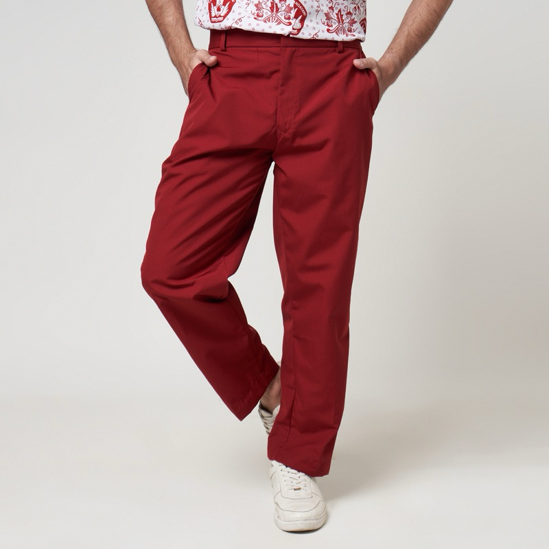 ULUJAMI RIDHO - SERAGAM SEKOLAH CELANA SD KARET WARNA MERAH