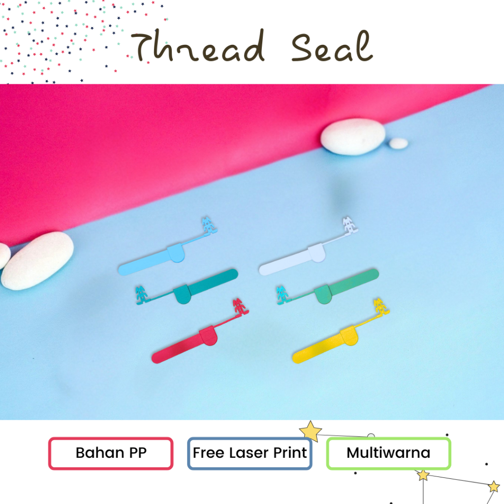 Thread Seal Segel Meter PLN Tangki Locis Segel Plastik Segel Kapal