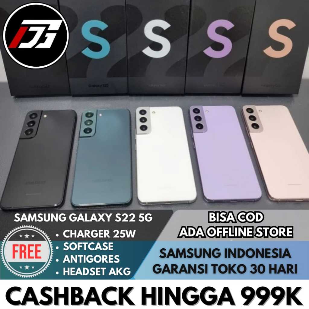 SEIN Samsung Galaxy S22 5G 8/256GB 128GB | S21 & S21 FE 5G 256GB 128GB Second Fullset Original