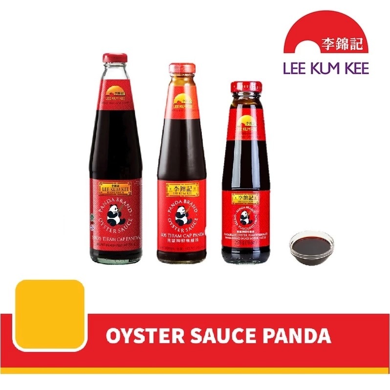 

Lee Kum Kee Saus Tiram Panda Oyster Sauce Lee Kumm Kee 710gr cap panda 510 gr Lee kum kee saus tiram 255 gr