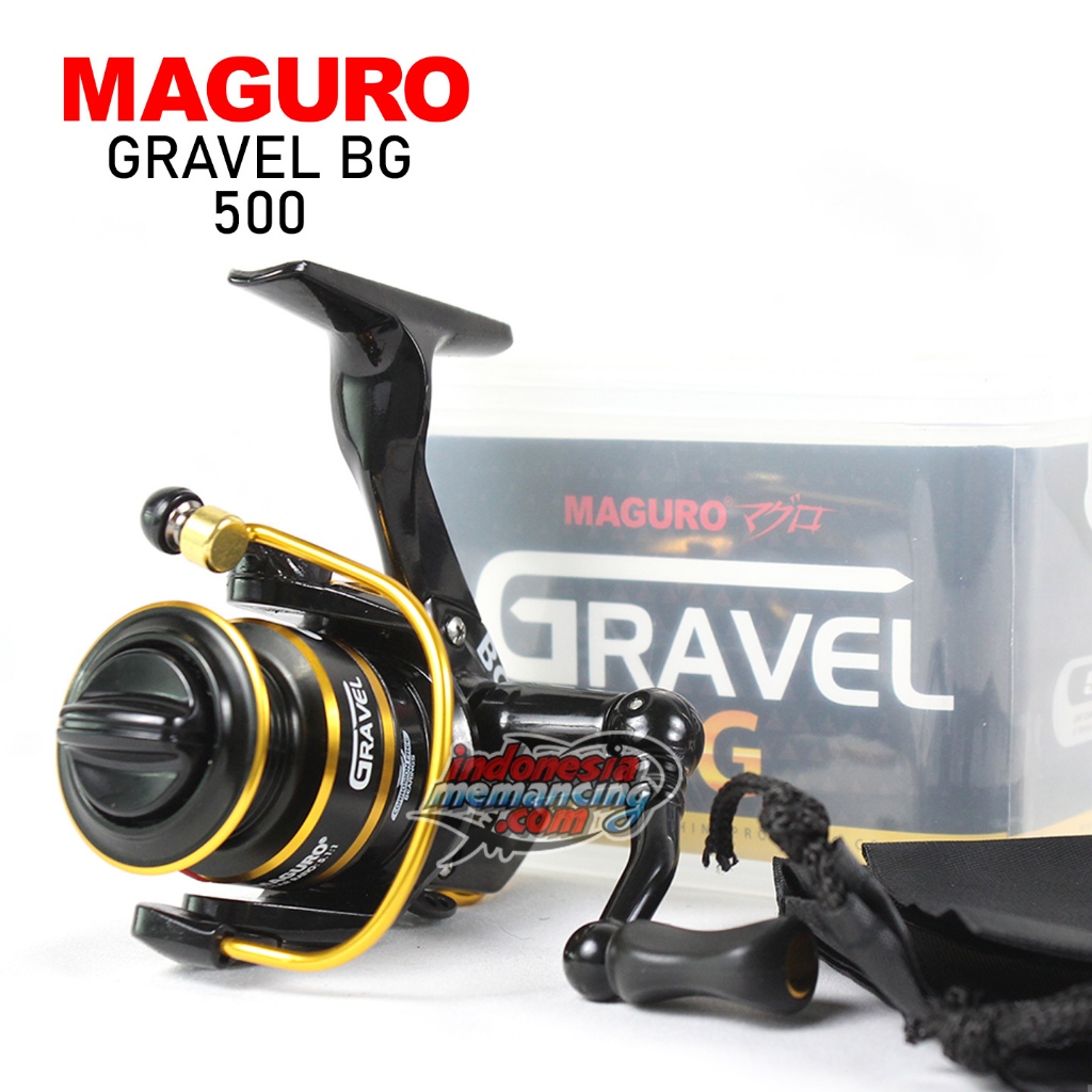 Reel MAGURO GRAVEL BG | Power Handle | 300 500 800 | Spinning | UL Reel Mini ~ IM Store