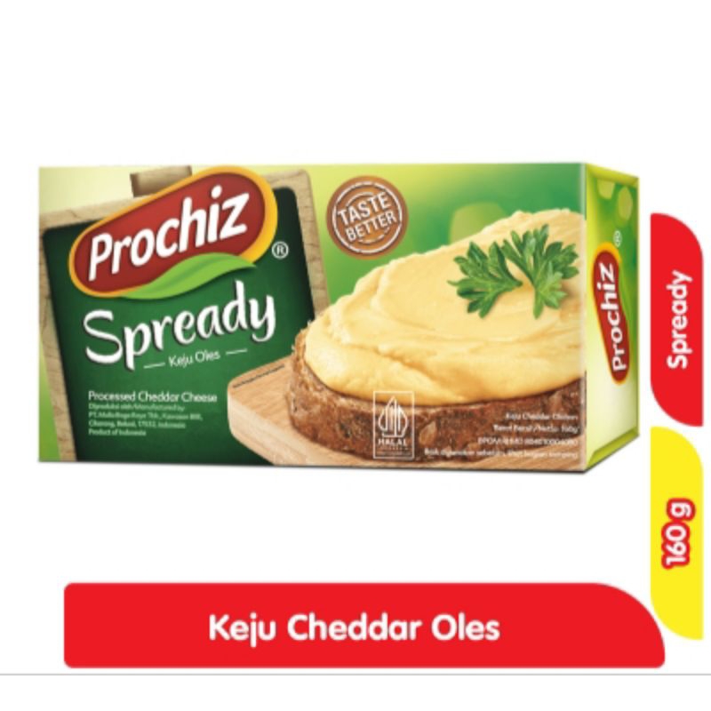 

Prochiz Spready Keju Oles 170gram