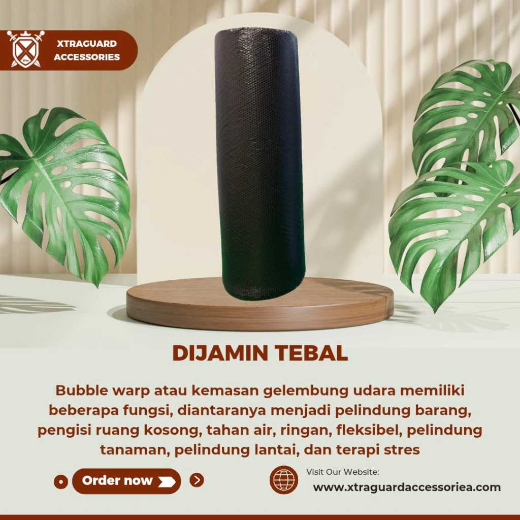 

Bubble Hitam Tebal Plastik Pengaman