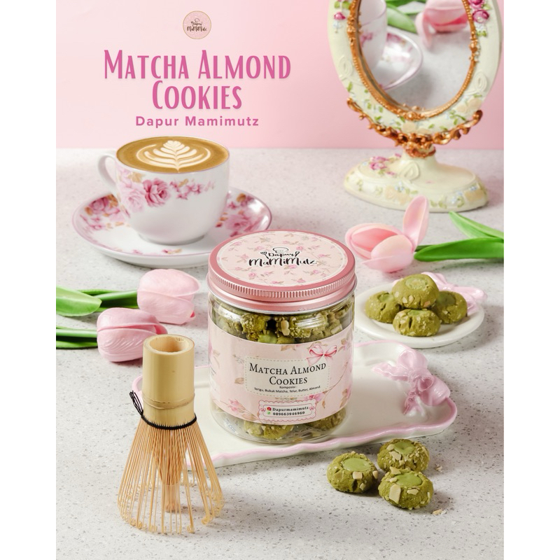 

Matcha Almond Cookies Dapur MaMiMutz