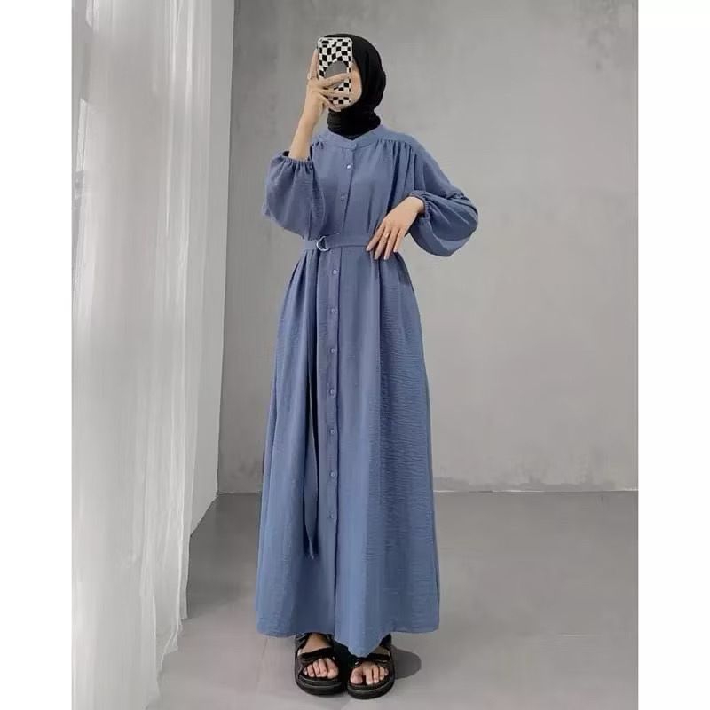 MEQA DAILY - MEGA DAILY - Loca Dress Gamis Full Size
