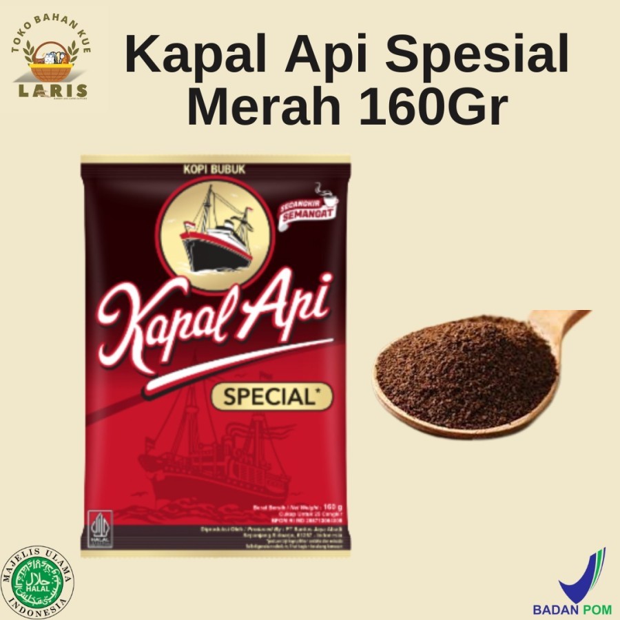 

KAPAL API SPECIAL MERAH KEMASAN 160 GRAM