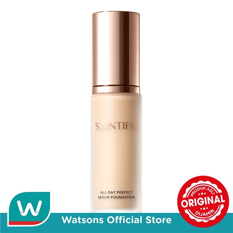 Skintific All Day Perfect Serum Foundation 02 Ivory 25 ml