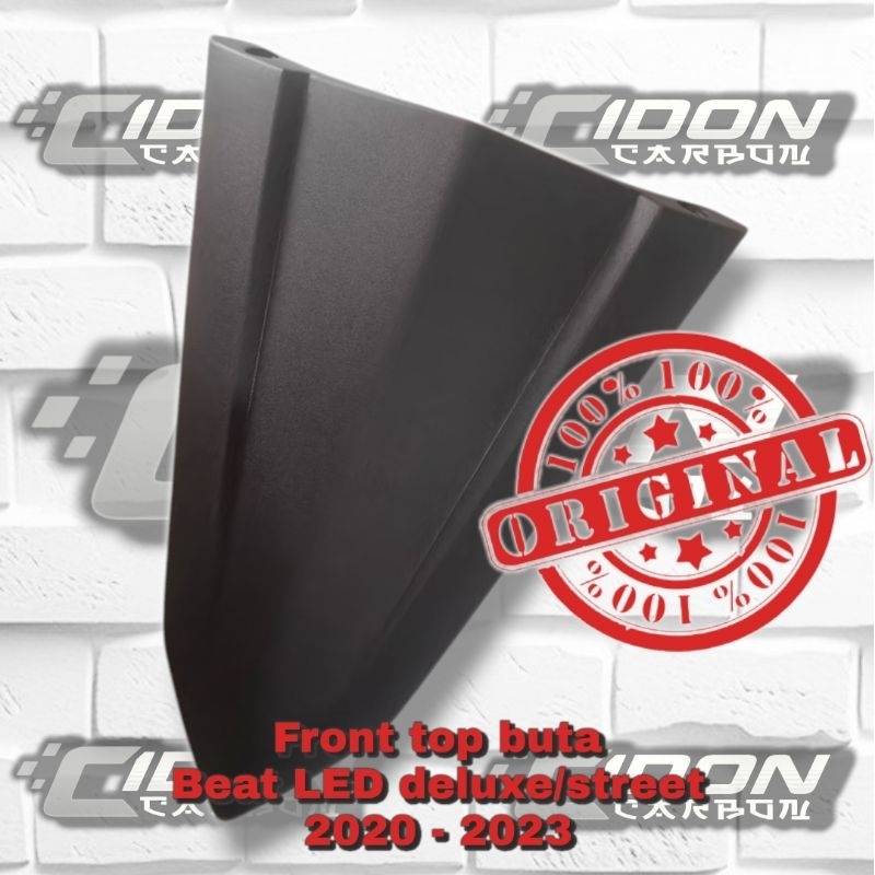 front top dasi panel kecil buta tanpa dudukan plat beat LED DELUXE STREET original AHM original 2020