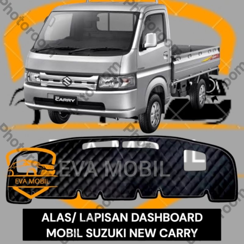 Cover Aksesoris Interior Alas/ Lapisan Pelindung Dashboard Mobil New Carry/ Bahan Kulit Sintetis