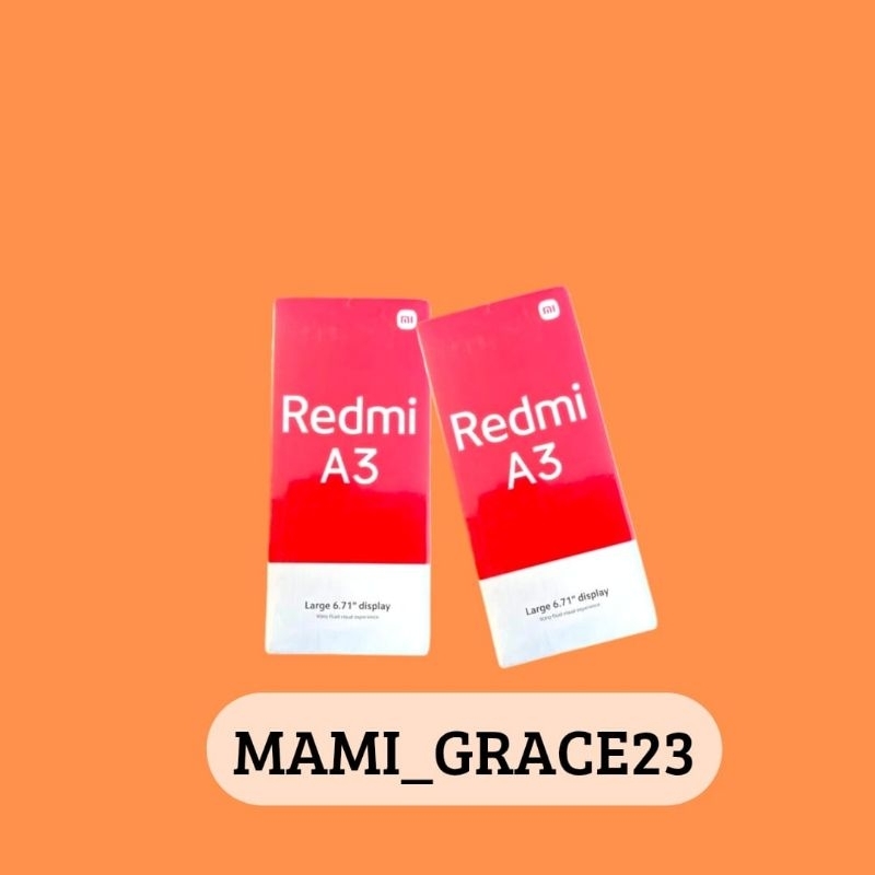 REDMI A3 RAM 4/128 NEW