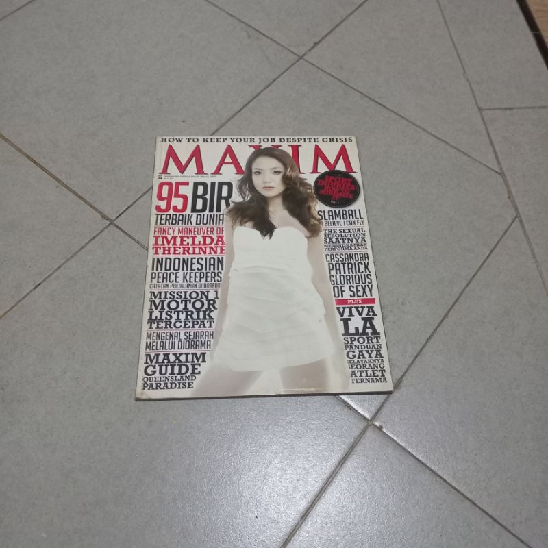 majalah maxim maret 2019