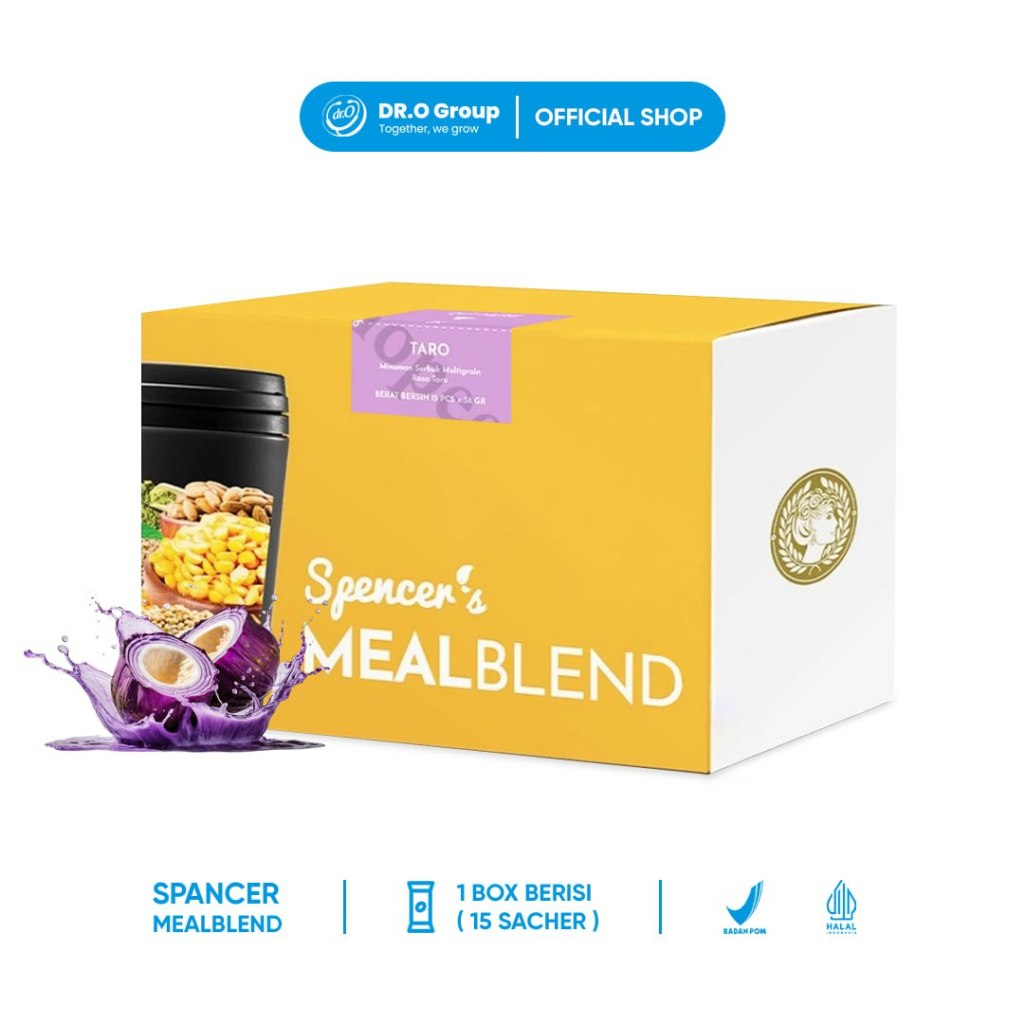 

Spencer's MealBlend (1 Box Taro) - Solusi Sarapan Sehat yang Praktis