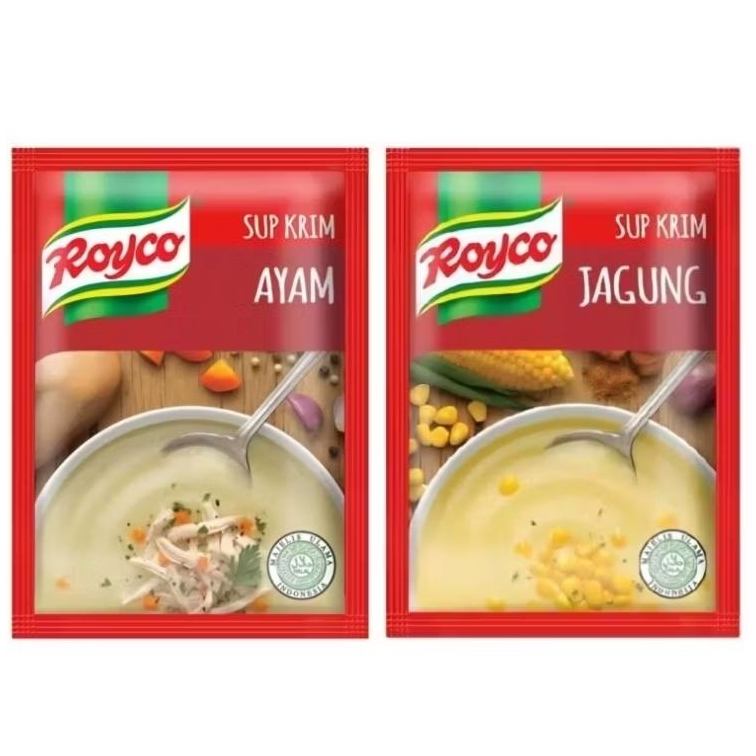 

AGATHA OLSHOP - ROYKO CREAM OF CHICKEN 58 GR | ROYKO SUP CREAM JAGUNG 50 GR